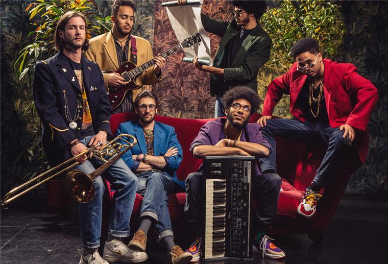 Bremerhaven: Funk- und Soul-Power aus Frankreich Die Band Lehmanns Brothers.
