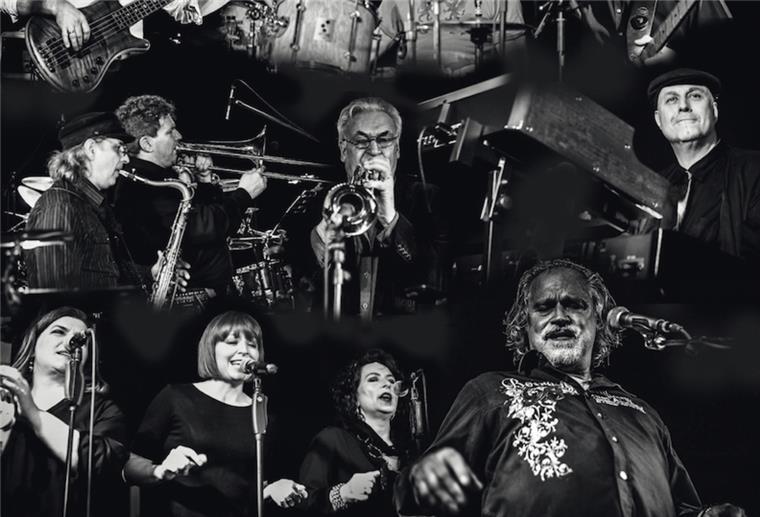 Joe-Cocker-Tribute beim Bremerhavener Musiksommer Die Band Sheffield Steel.