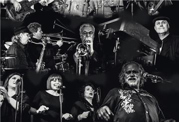 Die Band Sheffield Steel. 