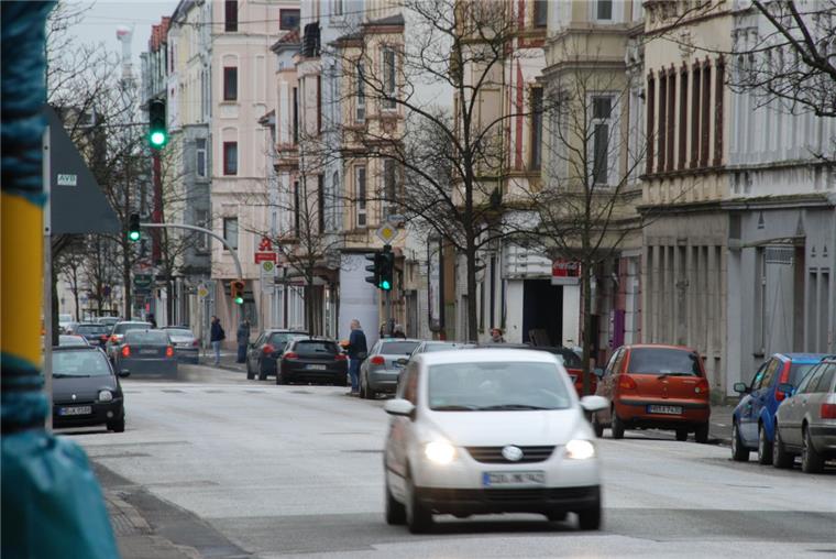 Die Bauarbeiten an der Rickmersstraße werden fortgesetzt. Dazu wird die Straße gesperrt. 