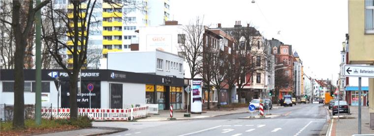Die Bauarbeiten in der Rickmersstraße sind abgeschlossen. 