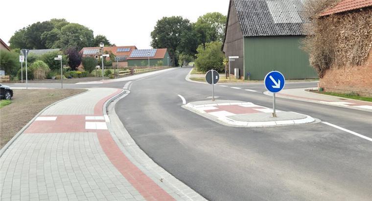 Einweihung: Freie Bahn für Verkehr in Rockstedt und Ostereistedt Neugebaute Straße