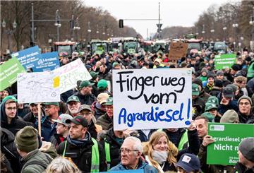 Bauerndemo in Berlin