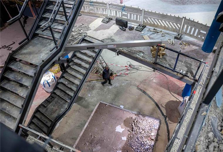 Klimahaus Bremerhaven beginnt mit Bau der „Wetterextreme“-Schau Blick in die Baustelle im Klimahaus