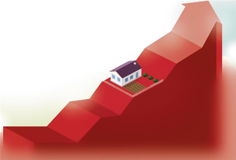 Steigende Zinsen Grafik