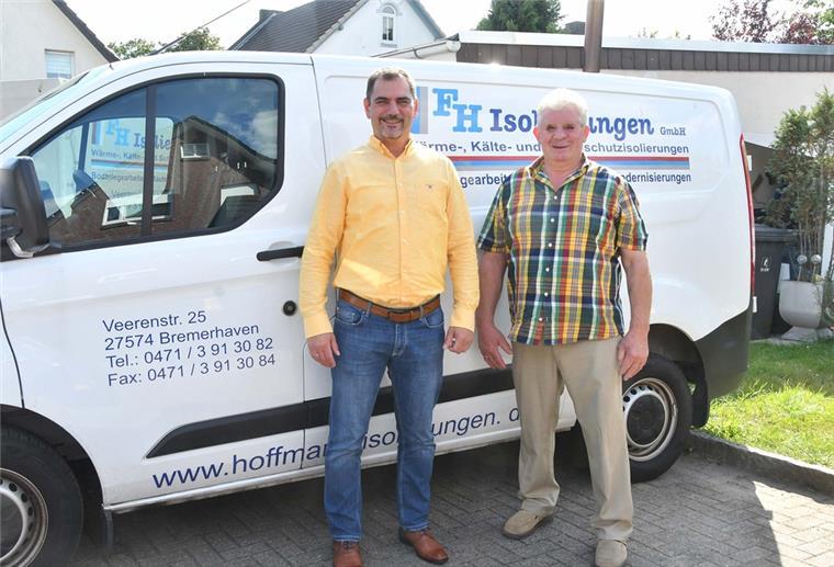 20 Jahre Hoffmann Isolierungen GmbH Geschäftsführer Hoffmann Isolierungen GmbH