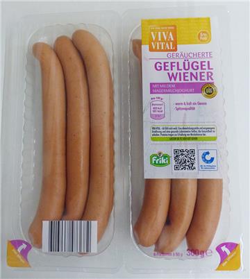 Die beim Discounter "Netto" angebotenen Geflügel-Wiener könnten Metallsplitter enthalten. 