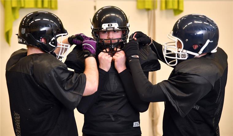 Die Black Angels haben beim TSV Imsum in Bremerhaven-Weddewarden eine Heimat gefunden. Der neue Football-Club hat sich im November gegründet.