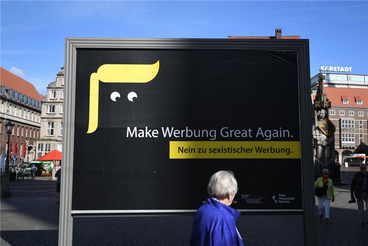 Die Bremer Landesregierung hat beschlossen, dass für öffentliche Werbeflächen des Landes und der Stadtgemeinde Bremen Leitlinien gelten, nach denen sexistische Werbung nicht erlaubt ist. 