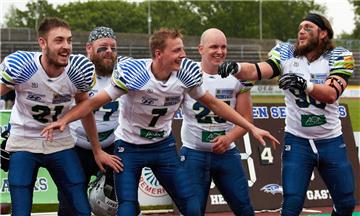Die Bremerhaven Seahawks haben Grund zum Jubeln.