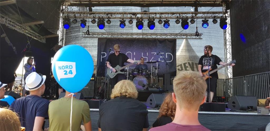 Die Bremerhavener Band „Paralyzed“ hat den nord24-Bandcontest gewonnen. Foto: Le...