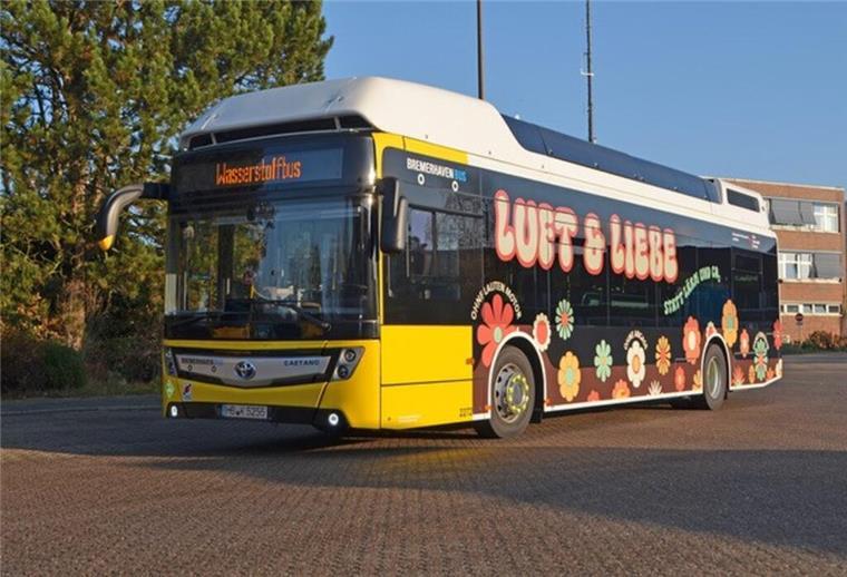 Wasserstofbus in Bremerhaven