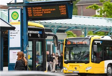 Die Busse von Bremerhaven Bus fahren weiter eine Umleitung.