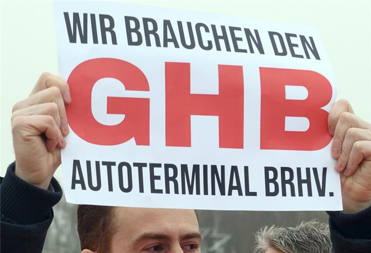 CDA: Massenentlassungen beim GHB abwenden Gatehouse2 in Bremerhaven, GHB-Protest