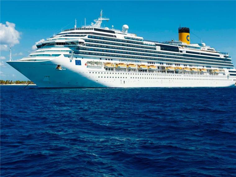 Die "Costa Favolosa" wird das größte Schiff sein, das regelmäßig die Columbuskaje in Bremerhaven anläuft. 