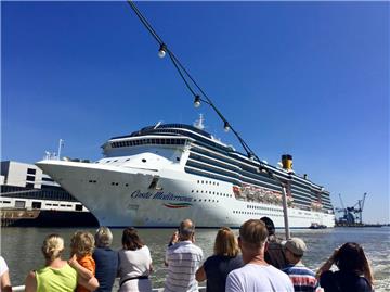 Die „Costa Mediterranea“ kam seit Mai alle zehn Tage etwa nach Bremerhaven. 