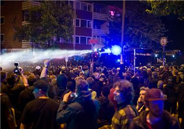 Die Demonstration gegen den G20.Gipfel in Hamburg ist in der Nacht zu Freitag eskaliert. 