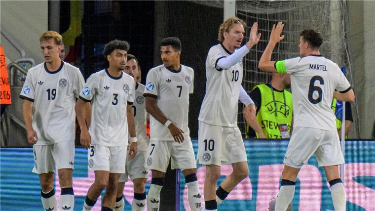 Die deutsche U21 gewann das Halbfinale gegen Frankreich und spielt im Finale gegen England. 