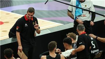 Die deutschen Basketballer wurden im Teamhotel geweckt.