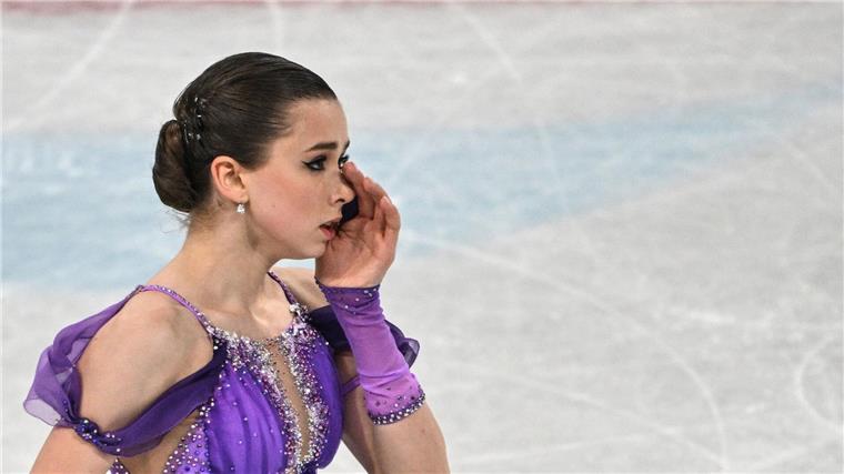 Dopingsperre gegen Eiskunstlauf-Star Walijewa bestätigt Die Dopingsperre für die russische Eiskunstläuferin Kamila Walijewa bleibt bestehen. (Archivbild)