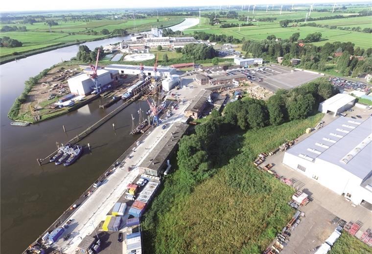 Die Elsflether Werft schließt Die Elsflether Werft schließt. Das hat am Mittwochnachmittag die Lürssen-Gruppe mitgeteilt.