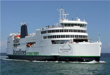 Die Scandlines-Fähre "Deutschland"