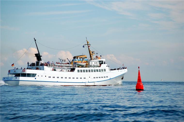 Die "Fair Lady" fährt am Dienstag nicht von Bremerhaven aus nach Helgoland.