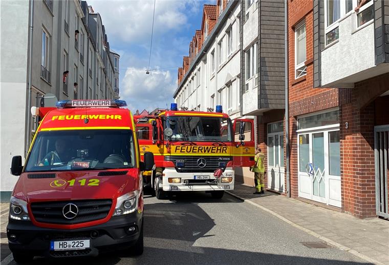 Bremerhaven: Feuerwehreinsatz in der Wülbernstraße Die Feuerwehr ist in Bremerhaven-Lehe im Einsatz.