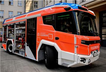 Die Feuerwehr musste in einem Laden in der Rickmerstraße einen Brand löschen.