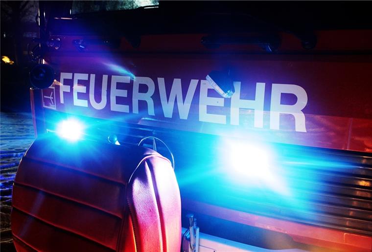 Die Feuerwehr war am frühen Sonntagmorgen in Rotenburg gefordert.