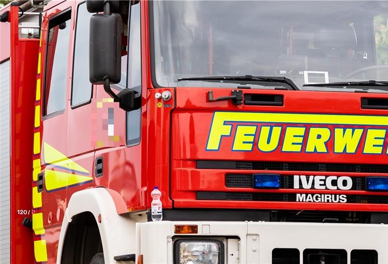 Die Feuerwehr wurde zu einer Rauchentwicklung gerufen.
