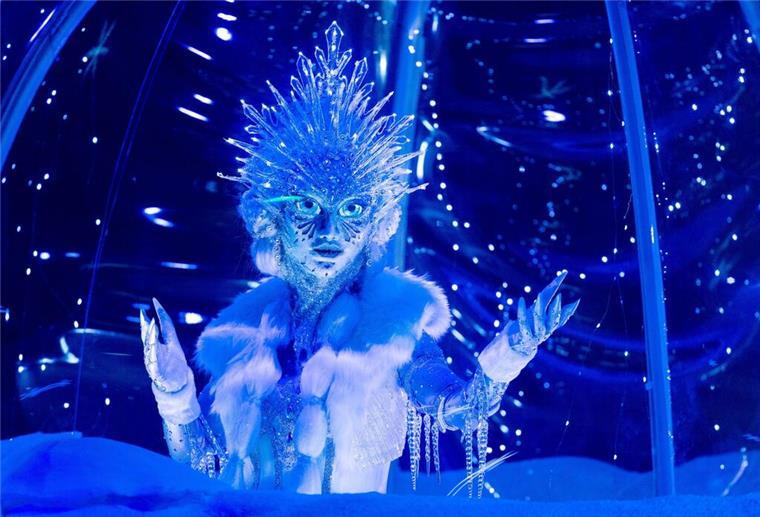 Katja Ebstein bei „The Masked Singer“ enttarnt Die Figur „Die Eisprinzessin“ in der Prosieben-Show „The Masked Singer“.