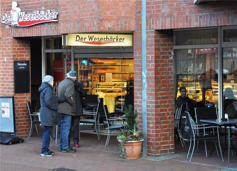 Weserbäcker: Chancen auf Überwindung der Insolvenz stehen gut Die Filiale des Weserbäckers am Nordenhamer Marktplatz.