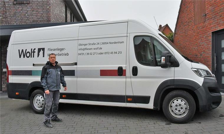 Fünf Jahre Leidenschaft für erstklassiges Handwerk Firma Fliesen Wolf