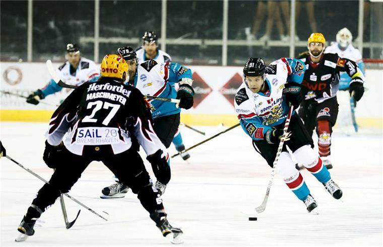 Die Fischtown Pinguins haben im zweiten Spiel gegen Belfast keine Probleme.
