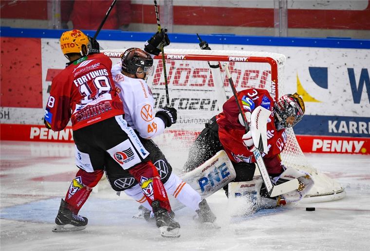 Die Fischtown Pinguins lieferten sich im Nordderby wieder einen heißen Kampf mit den Grizzlys Wolfsburg.