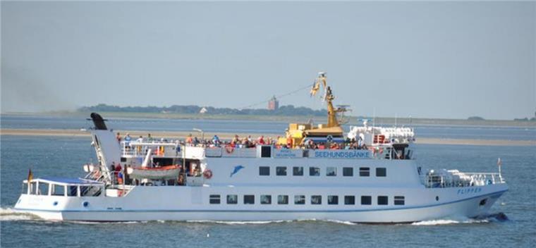 Neuwerk: "Flipper" holt gestrandete Wattwagen-Passagiere ab Die "Flipper" holte auf Neuwerk gestrandete Urlauber zurück nach Cuxhaven.