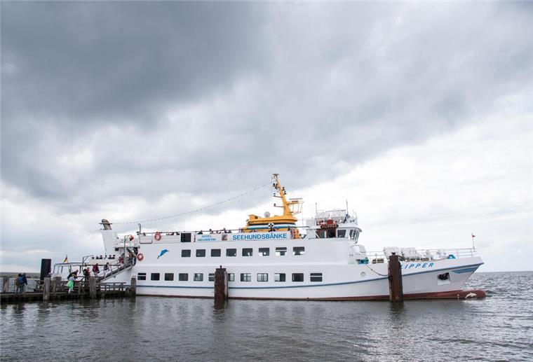 Ungewollter Stopp: Die „Flipper“ läuft bei Neuwerk auf eine Sandbank Die Flipper ist im Hafen von Neuwerk auf eine Sandbank gelaufen.