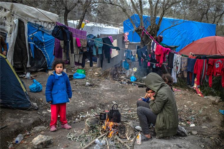 Vortragsreihe in Bremerhaven: Über Flüchtlingslager und Brexit-Folgen Die Flüchtlingslager auf den griechischen Inseln Lesbos (Bild), Samos, Chios, Kos und Leros sind völlig überfüllt.