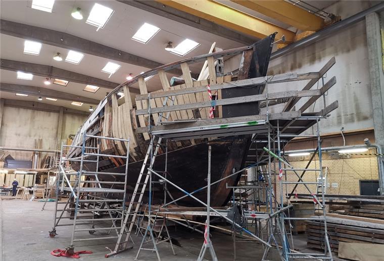 Hilfe für Bremerhavener Museumsflotte bleibt ungewiss Die Forderung des Fördervereins, die zur Verfügung stehenden Mittel auf die Sanierung der „Grönland“ zu konzentrieren, stößt auf den Widerstand der Koalitionsfraktionen. Foto: Kröger/DSM
