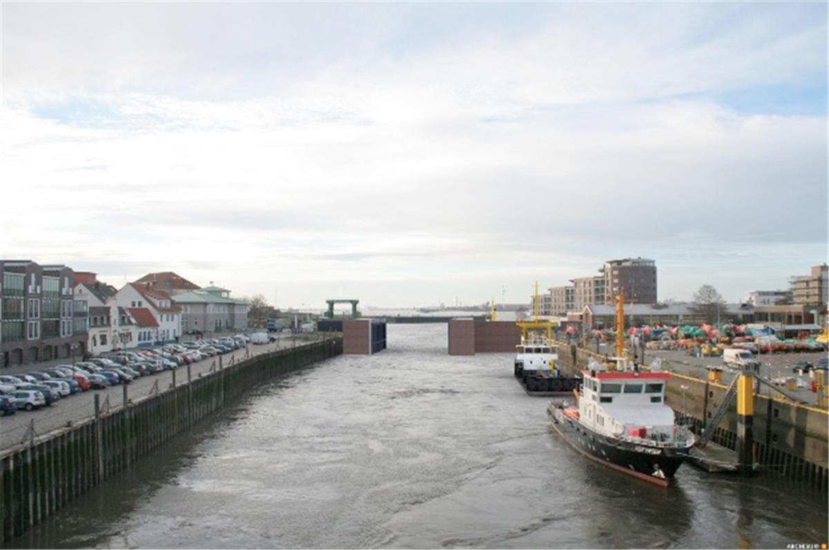Bremerhaven bekommt ein neues Sperrwerk Sperrwerkneubau