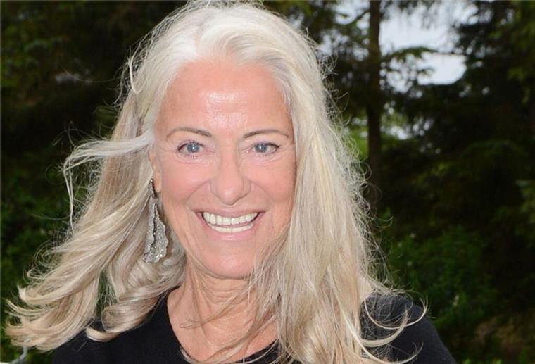 Die „Cashmere-Queen“: Iris von Arnim feiert 80. Geburtstag Die Frau mit klaren Gesichtszügen und der markanten hellen Haarmähne: Iris von Arnim wird 80. (Archivbild)