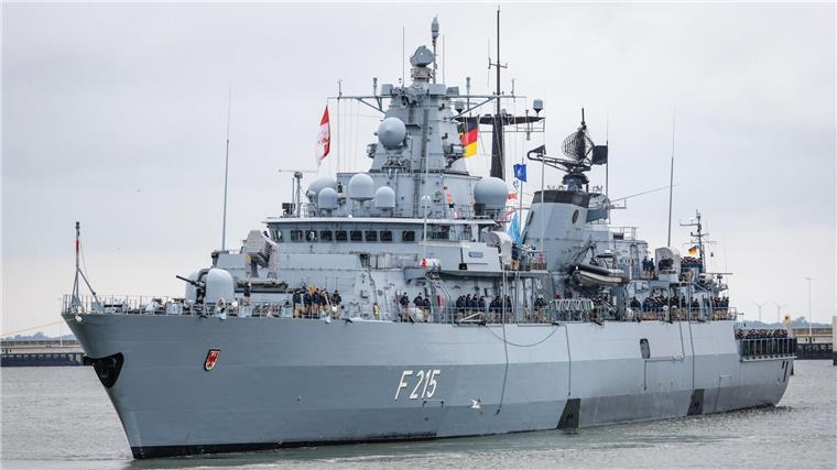 Fregatte „Brandenburg“ zurück von UN-Einsatz im Mittelmeer Die Fregatte kehrt zurück nach Wilhelmshaven.