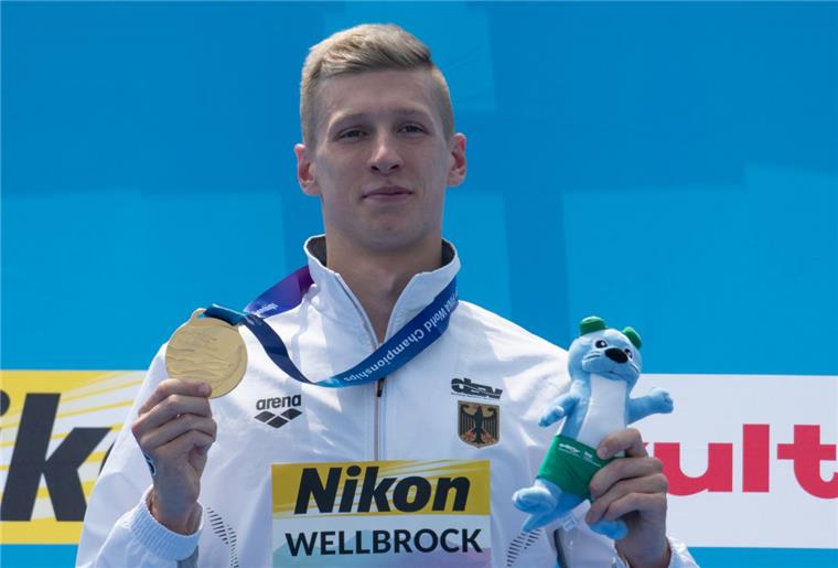 Die Freiwasser-Mission hat Florian Wellbrock mit seinem WM-Titel erfüllt. Doch der Bremer ist auch im Becken der große deutsche Hoffnungsträger in Gwangju.