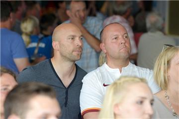 Die Freude nach der DFB-Pokal-Auslosung bei der Leher TS war groß. Foto: Schimanke