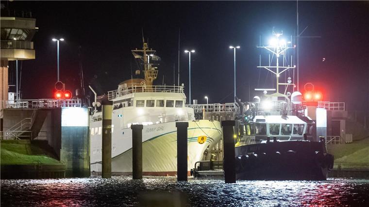Die „Funny Girl“ trieb manövrierunfähig auf der Nordsee (Foto aktuell).