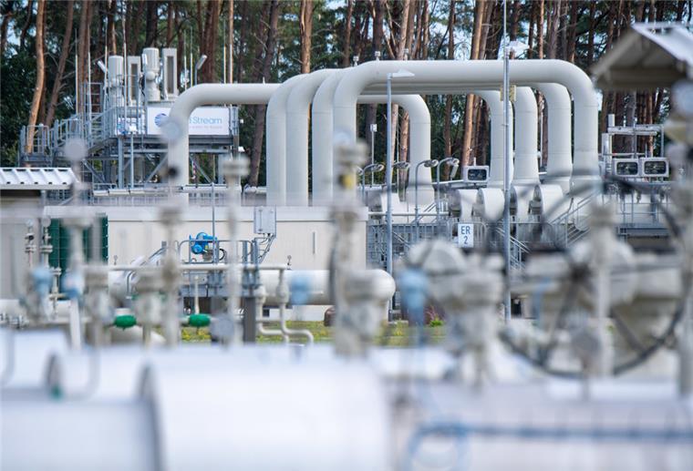 Gasempfangsstation der Ostseepipeline Nord Stream 1