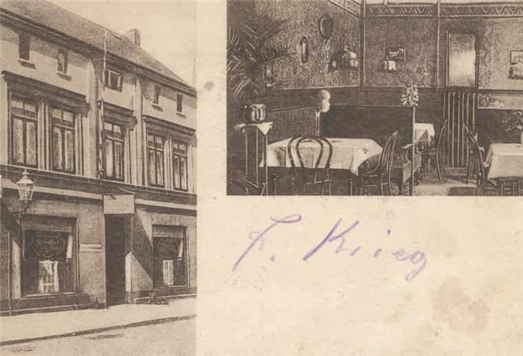 Rätsel um alte Bierflasche: Die Geschichte hinter dem Haus in der Langestraße 36 Die Gaststätte „Restaurant Nordpol“ in der Langestraße 36 in den 1920er Jahren. Vor rund 140 Jahren hat B. Kruse hier vermutlich sein Bier gebraut.