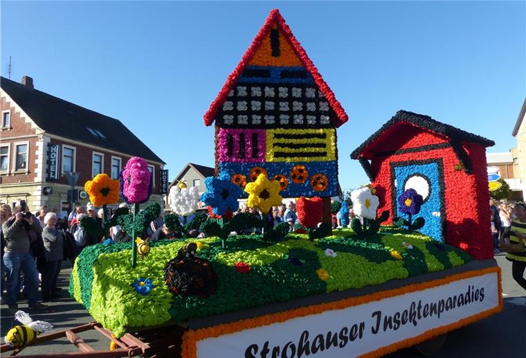 Rodenkircher Marktumzug: Prämien nur bis Platz 15? Die Gemeinde Stadland hofft, dass in diesem Jahr der Rodenkircher Markt wieder stattfinden kann. Dazu gehört auch der Festumzug zum Auftakt, wie hier im Jahr 2019.