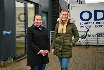Die Geschäftsfüherinnen der Firma Odin: Daniela Küver (links) und Katharina Leers.